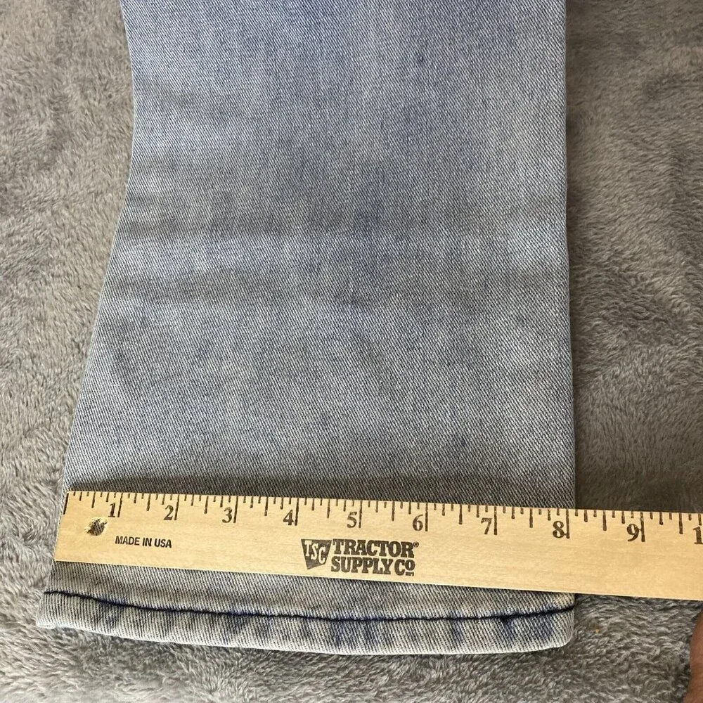 Blue Jean Denim Butterfly Boyfriend Boho Hippie Relaxed Vtg style Womens Sz 4